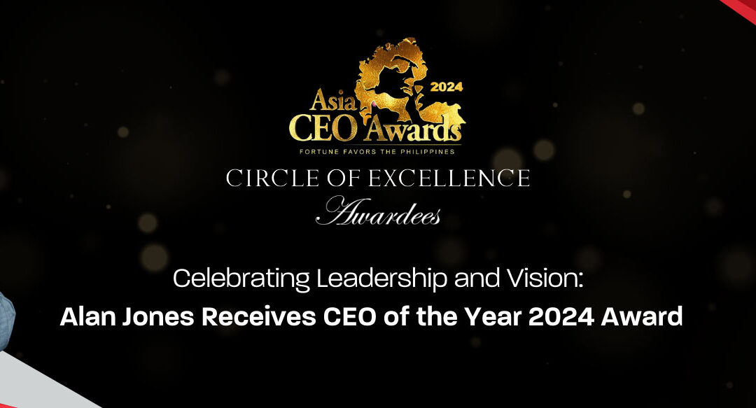 Alan Jones Receives CEO of the Year Award at the Asia CEO Awards 2024